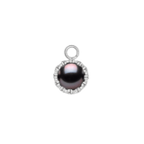 Crown – 14K & 18K Gold Gemstone Charm - piercing - zone.com