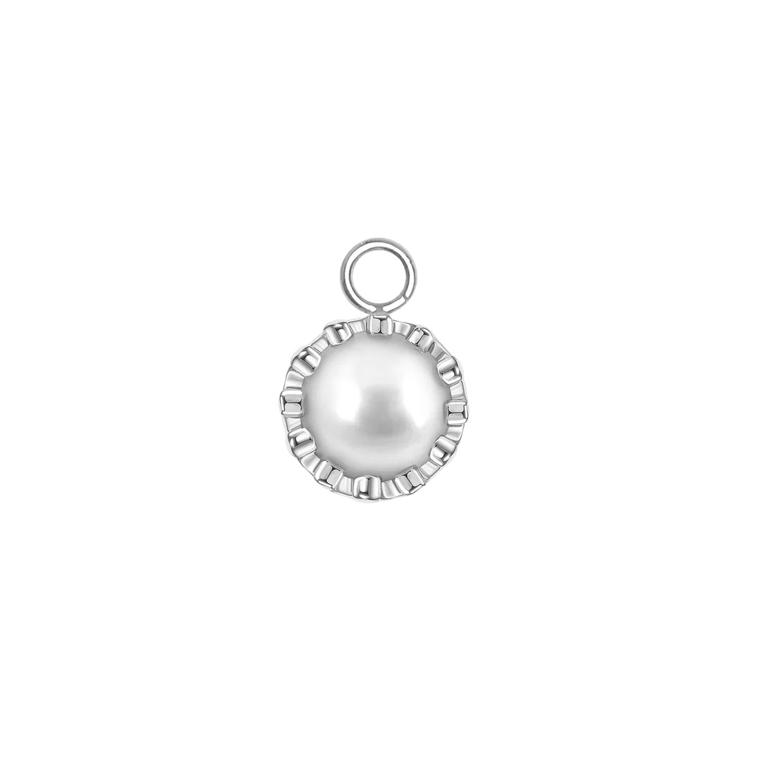 Crown – 14K & 18K Gold Gemstone Charm - piercing - zone.com
