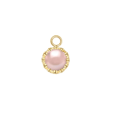 Crown – 14K & 18K Gold Gemstone Charm - piercing - zone.com