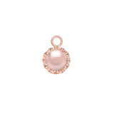 Crown – 14K & 18K Gold Gemstone Charm - piercing - zone.com