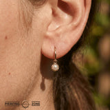 Crown – 14K & 18K Gold Gemstone Charm - piercing - zone.com