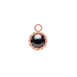 Crown – 14K & 18K Gold Gemstone Charm - piercing - zone.com