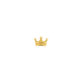 Crown - 18K Gold Threadless End - piercing-zone.com