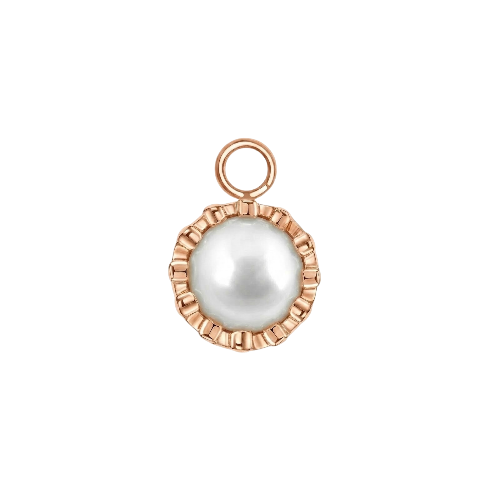 Crown – 14K & 18K Gold Gemstone Charm