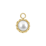 Crown – 14K & 18K Gold Gemstone Charm