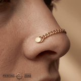 Cuban Chain – 14K Gold Piercing Chain - piercing - zone.com
