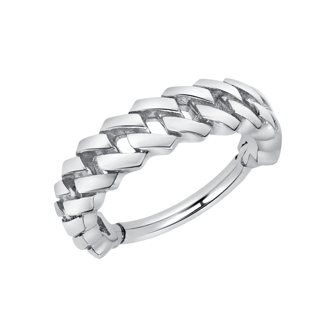 Cuban Chain Clicker – 14K & 18K Gold - piercing - zone.com
