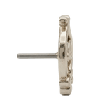 Curly Q – 14K Gold Threadless/Threaded End - piercing - zone.com