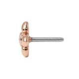 Cutesy - 14K Gold Stone Threadless/Threaded End - piercing - zone.com