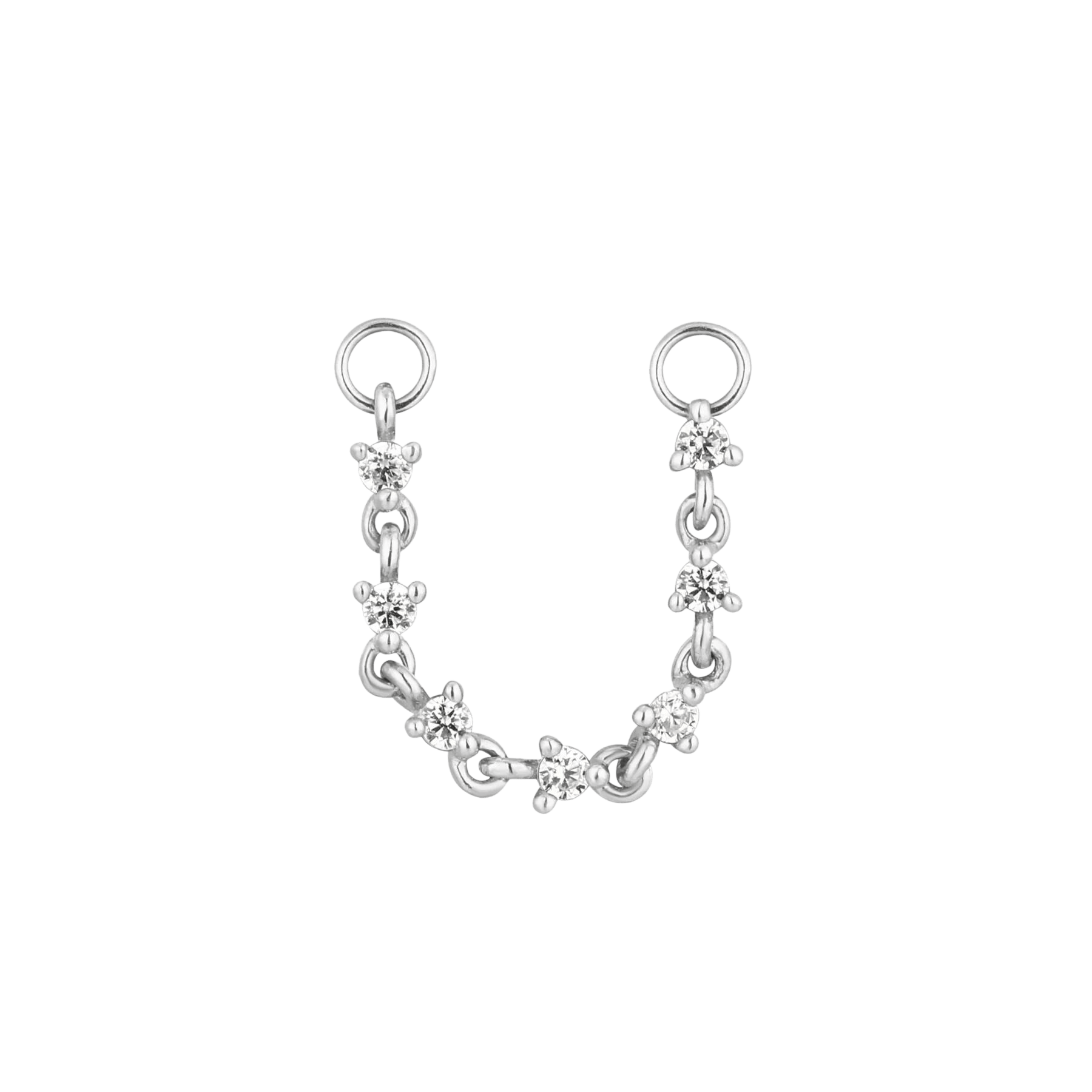 LANGUID - CZ - GOLD CHAIN piercing-zone.com