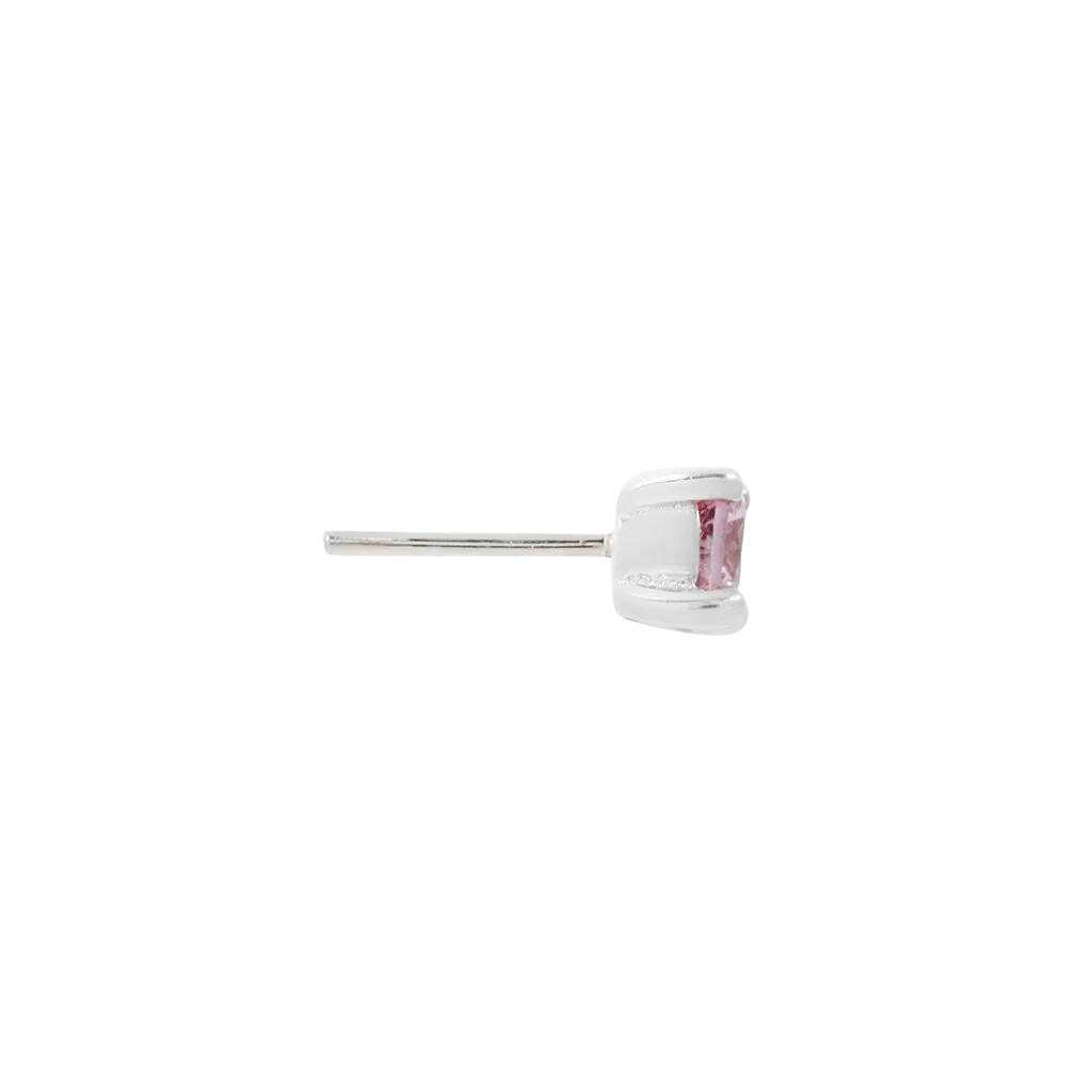 PINK SAPPHIRE PRONG - THREADLESS END piercing-zone.com
