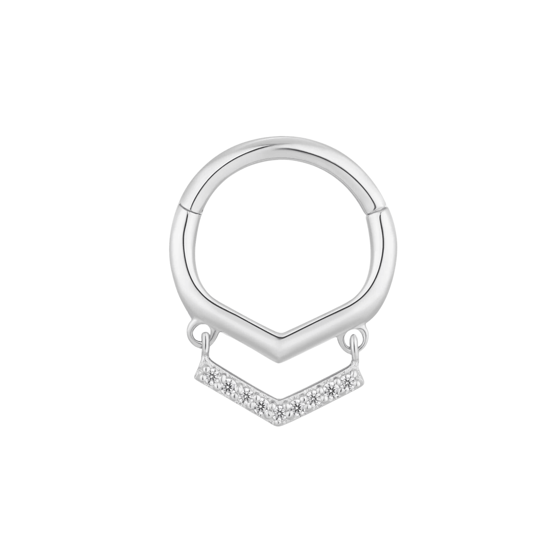 AIN'T NO DISCO - CZ - GOLD CLICKER piercing-zone.com