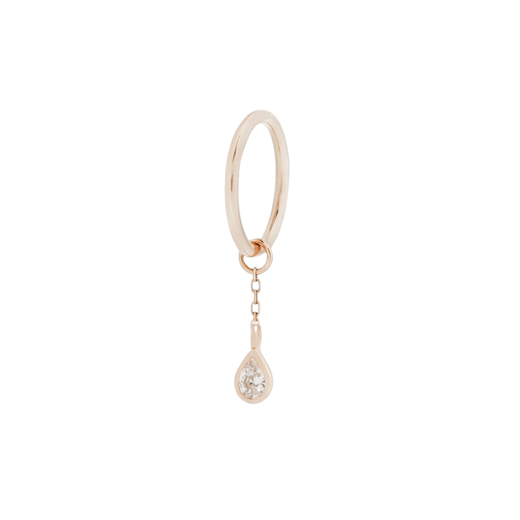 CONCORDE - CZ + CHAIN - CHARM piercing-zone.com