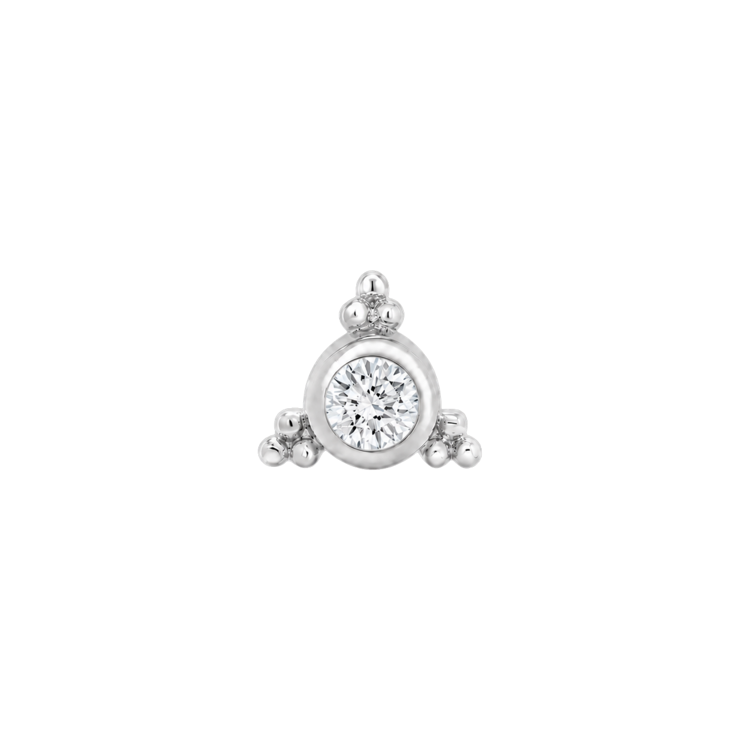 Dalma – 14K Gold Threadless/Threaded End