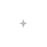 Dazzle Pin - 14K Gold Threadless End - piercing - zone.com