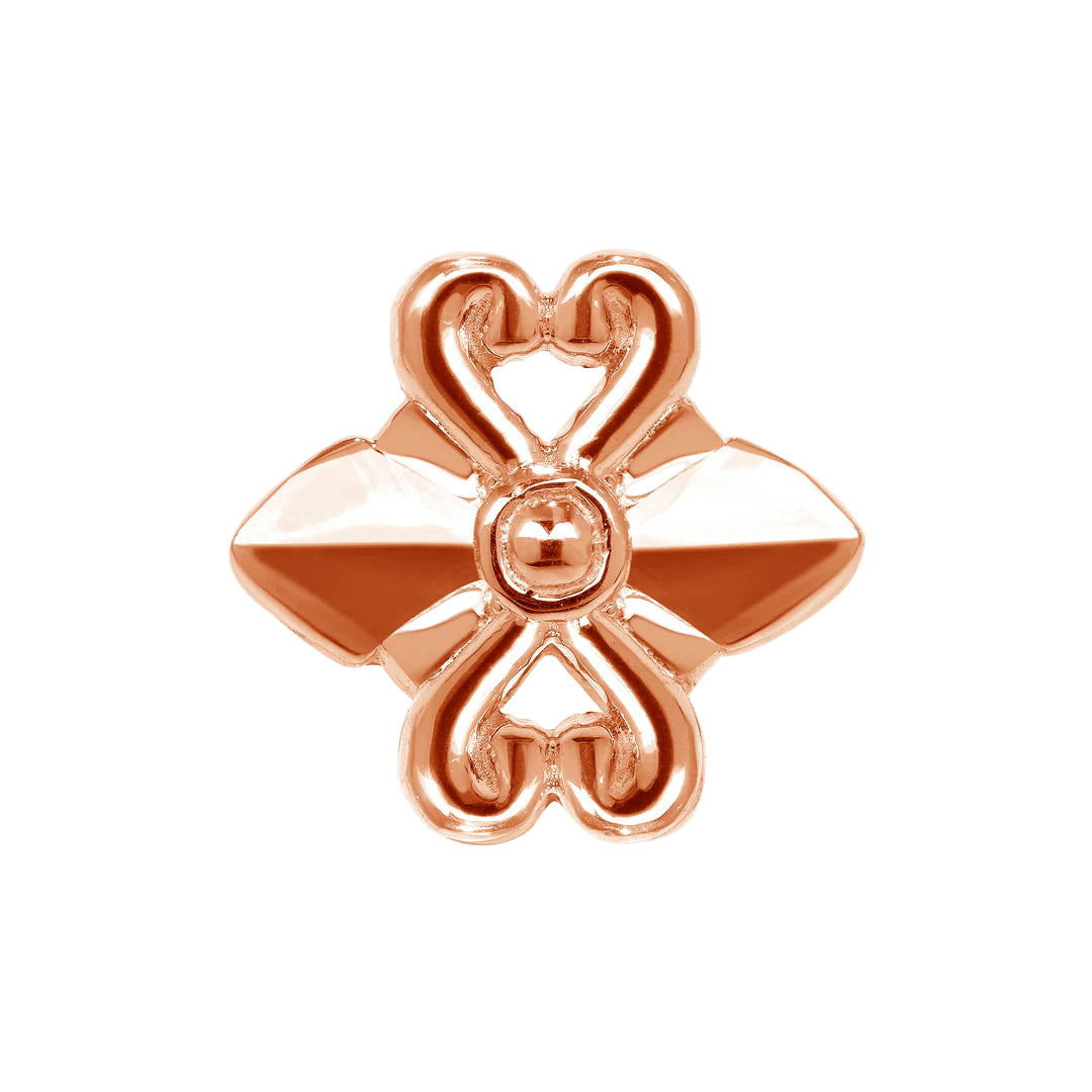 Decoro – 14K Gold Threadless End - piercing - zone.com