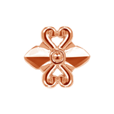 Decoro – 14K Gold Threadless End - piercing - zone.com
