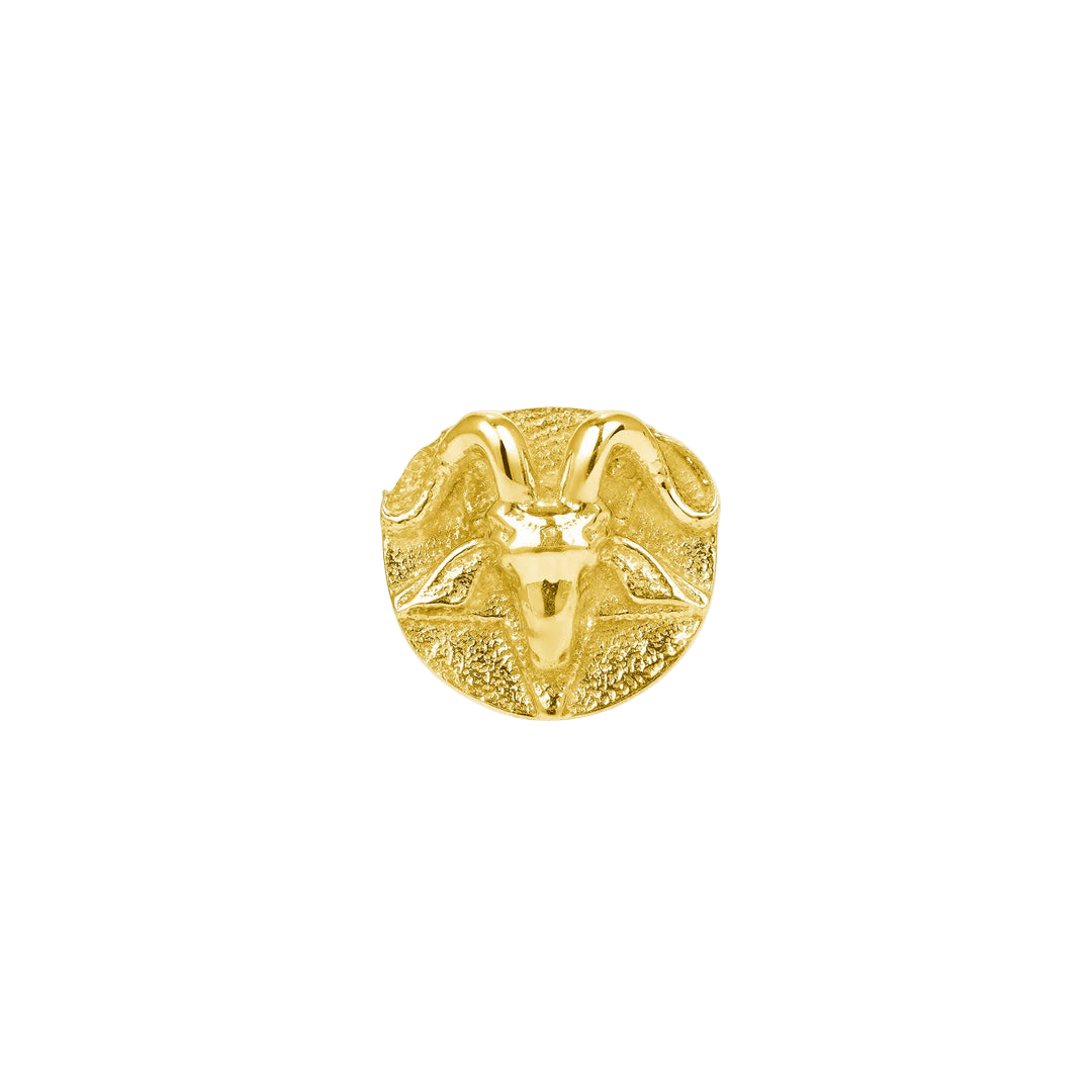 Devil – 14K Gold Threadless & Threaded End - piercing - zone.com