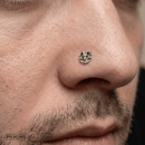 Devil – 14K Gold Threadless/Threaded End - piercing - zone.com