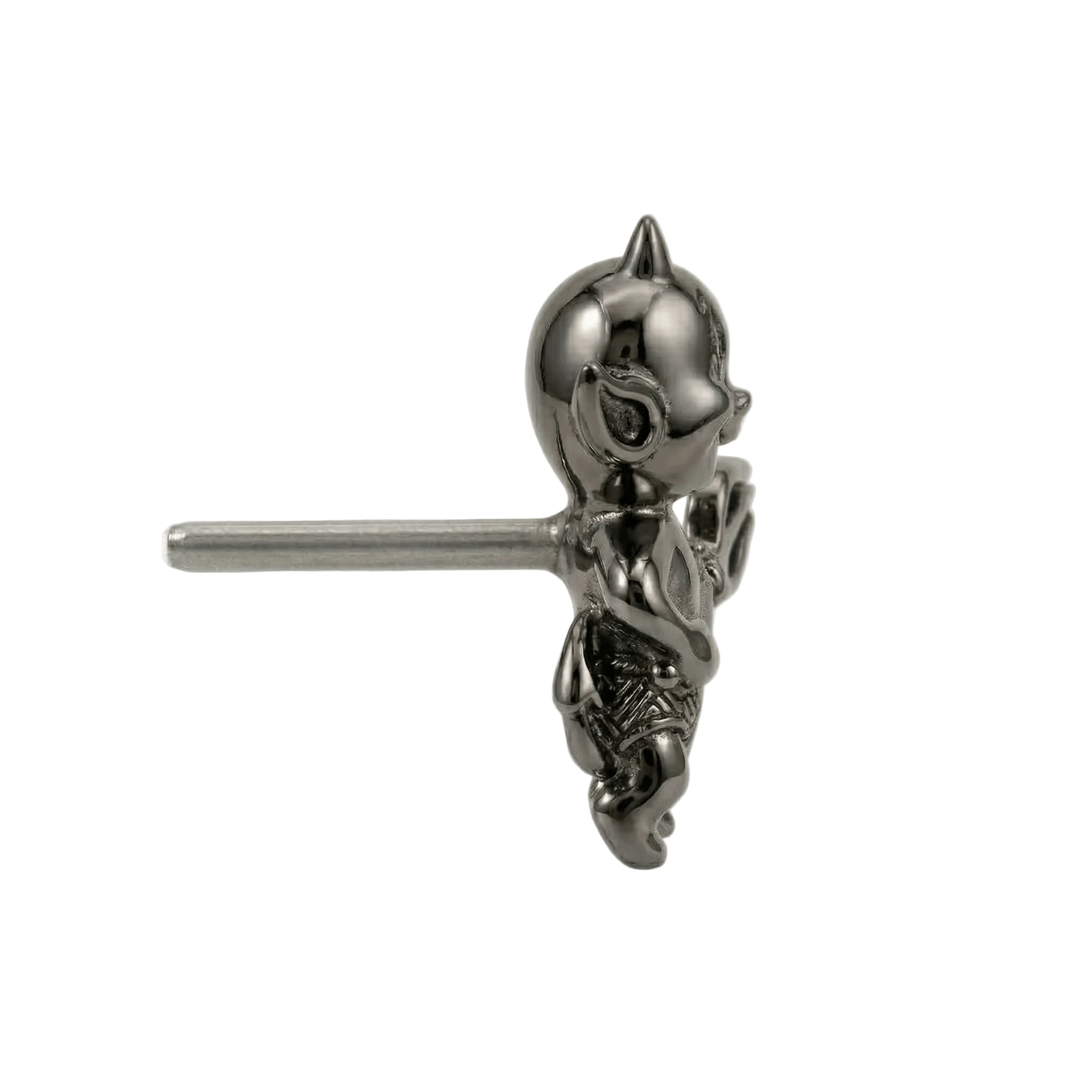 Devil – 14K Gold Threadless/Threaded End - piercing - zone.com