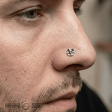 Devil – 14K Gold Threadless/Threaded End - piercing - zone.com
