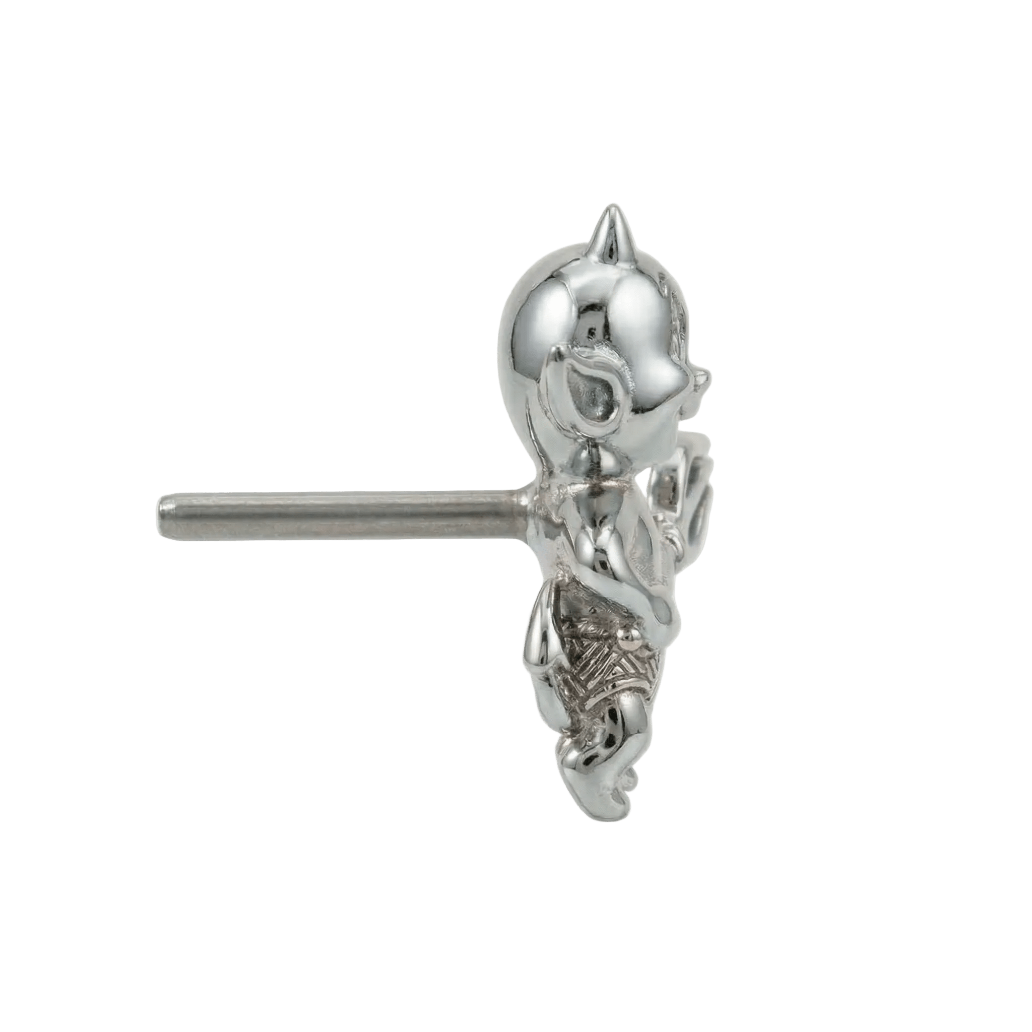 Devil – 14K Gold Threadless/Threaded End - piercing - zone.com