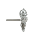 Devil – 14K Gold Threadless/Threaded End - piercing - zone.com