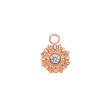 Diana – 14K & 18K Gold Gemstone Charm - piercing - zone.com