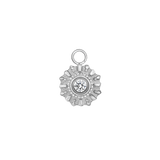Diana – 14K & 18K Gold Gemstone Charm - piercing - zone.com