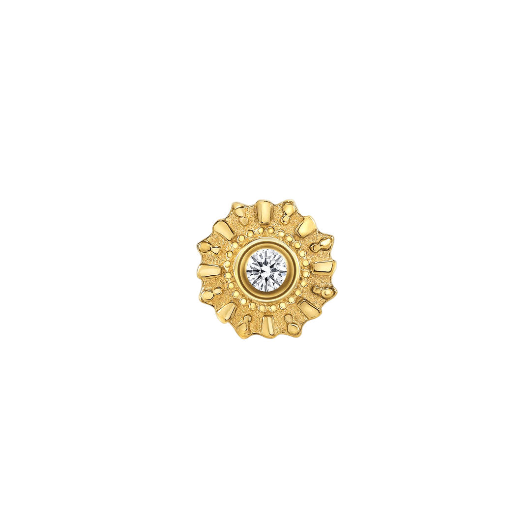 Diana – 14K/18K Gold Threadless End - piercing - zone.com