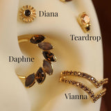 Diana – 14K/18K Gold Threadless End - piercing - zone.com