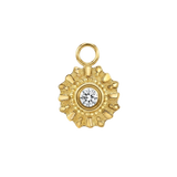 Diana – 14K & 18K Gold Gemstone Charm