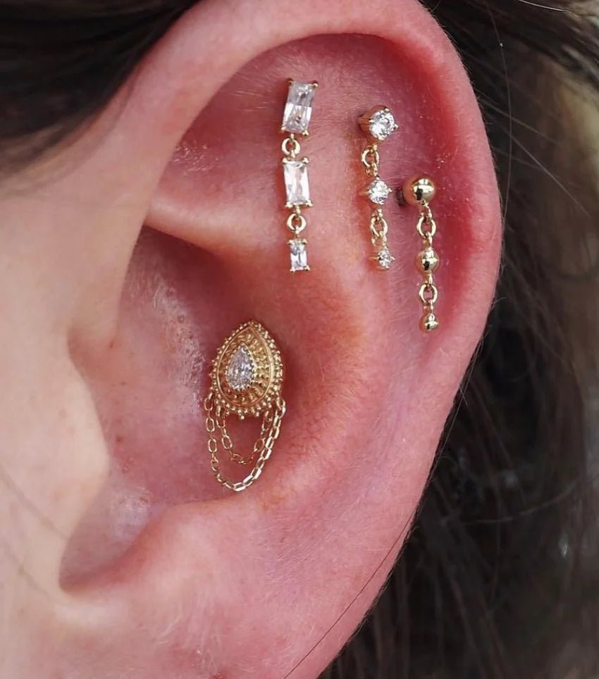 DEITY - CZ - THREADLESS END piercing-zone.com