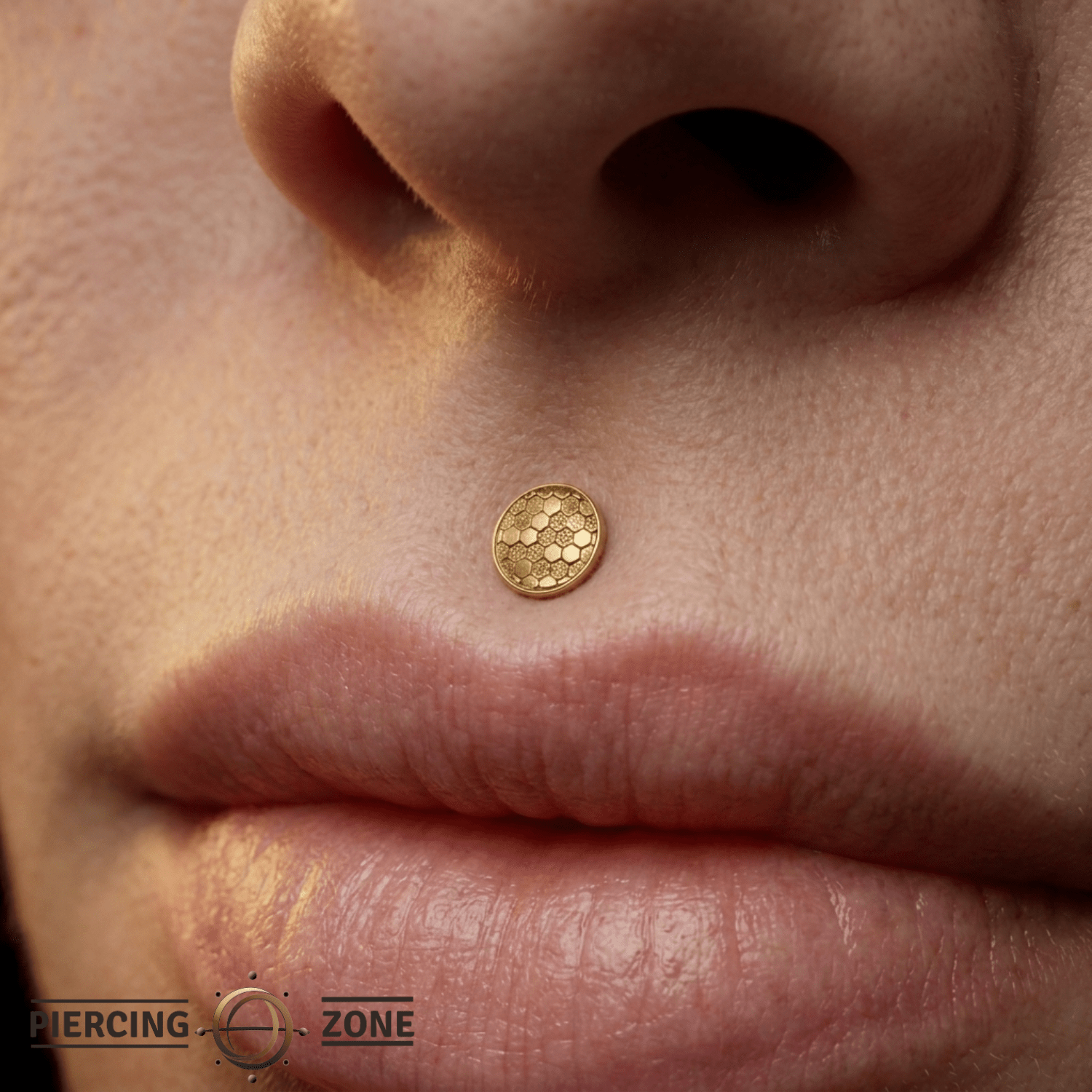 Disco - 14K Gold Threadless/Threaded End - piercing - zone.com