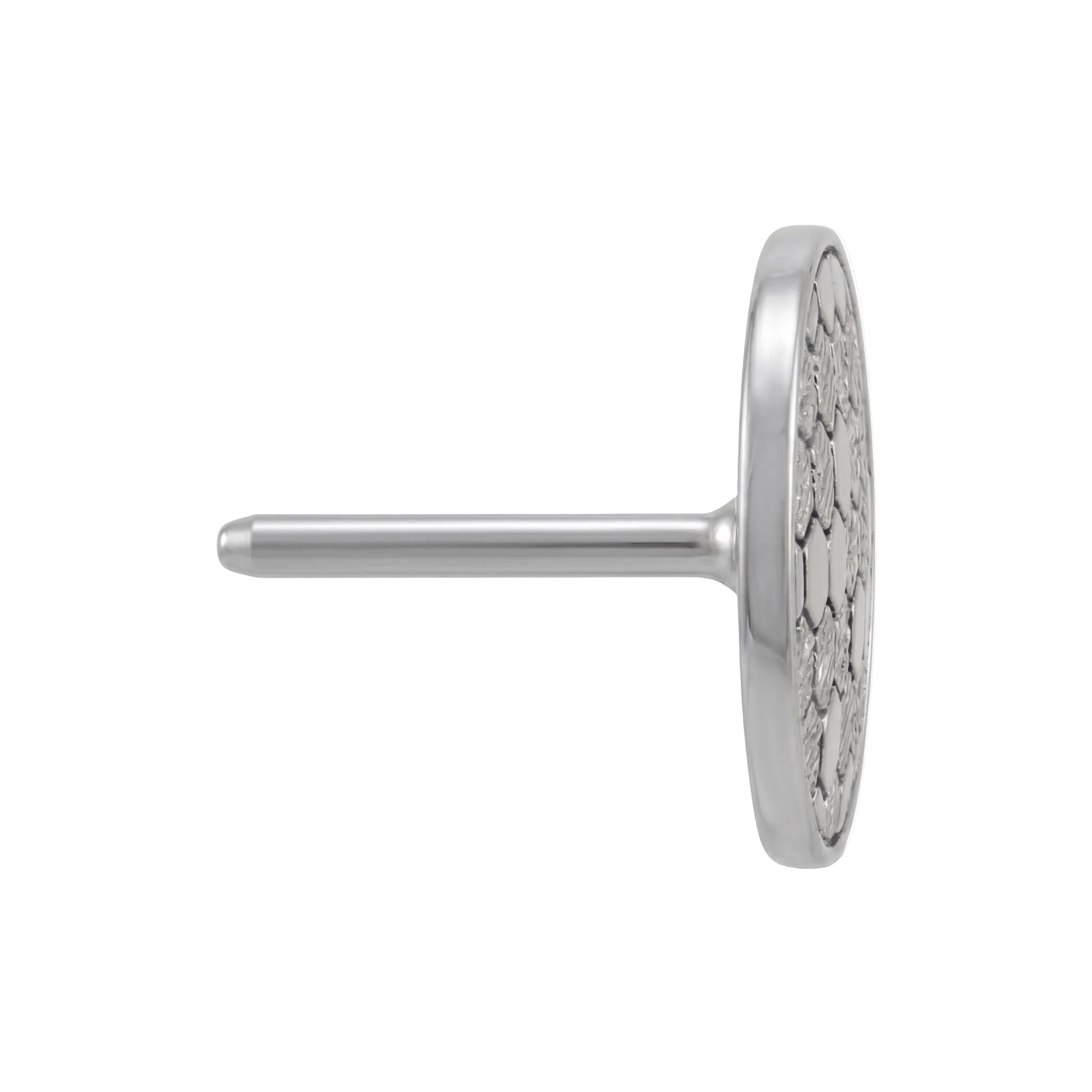 Disco - 14K Gold Threadless/Threaded End - piercing - zone.com