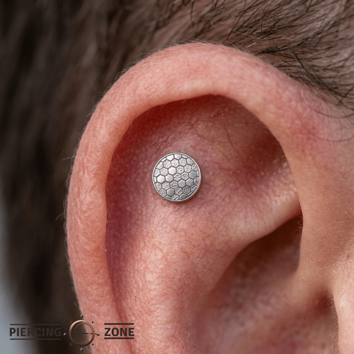 Disco - 14K Gold Threadless/Threaded End - piercing - zone.com