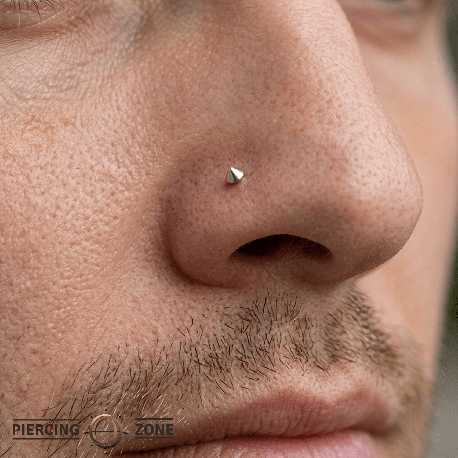 Dita Pin - 14K Gold Cone Threadless End - piercing - zone.com