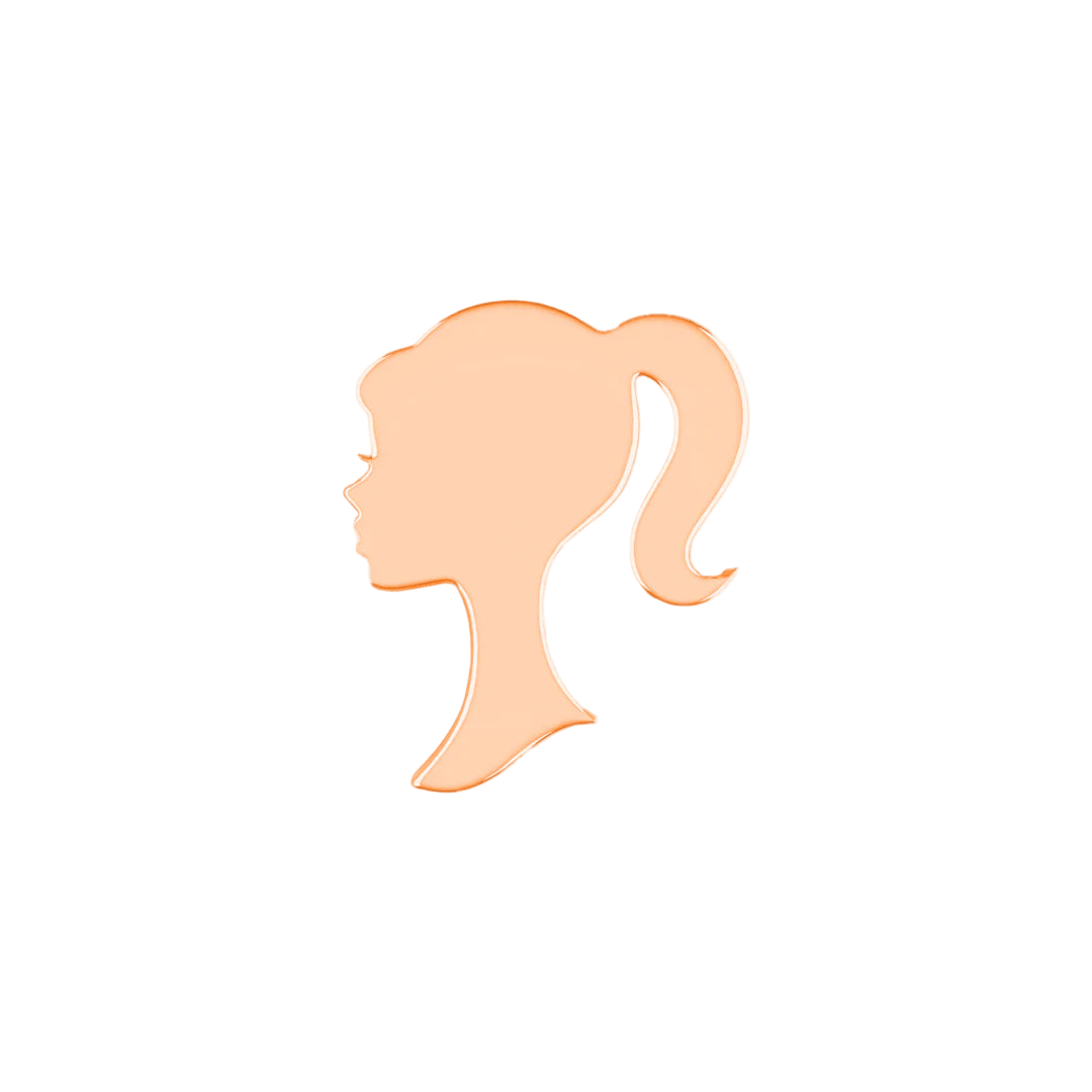 Doll – 14K Gold Threadless & Threaded End - piercing - zone.com
