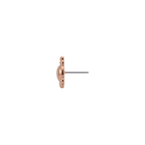 Dome - 18K Gold Threadless/Threaded End - piercing-zone.com