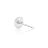 Dome – Polished 3D Disk – 14K Gold Threadless End - piercing - zone.com