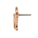 Donkey – 14K Gold Threadless/Threaded End - piercing - zone.com