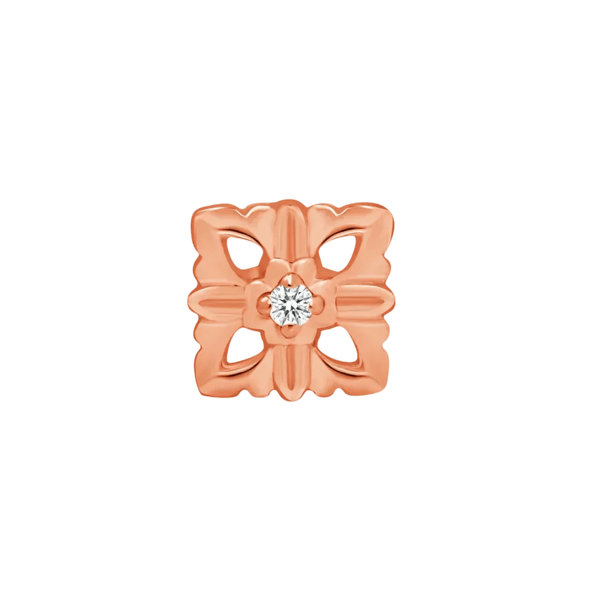 Dora – 14K Gold Threadless/Threaded End - piercing-zone.com