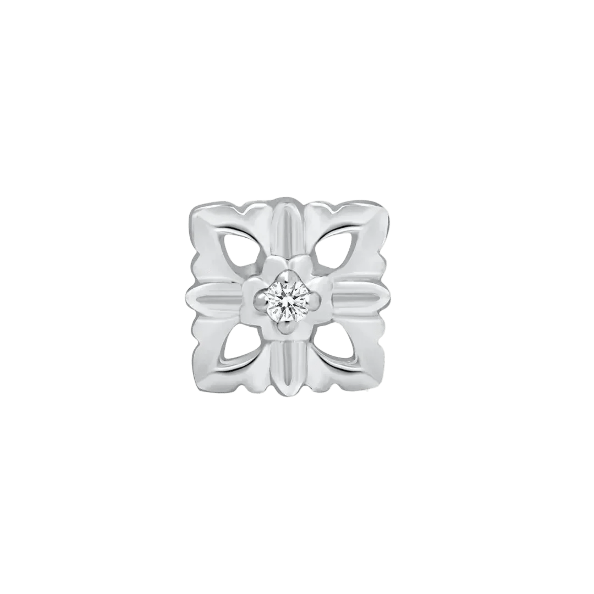 Dora – 14K Gold Threadless/Threaded End - piercing-zone.com