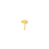 Dotty’s Friend Spotty – 14K Gold Threadless End - piercing - zone.com