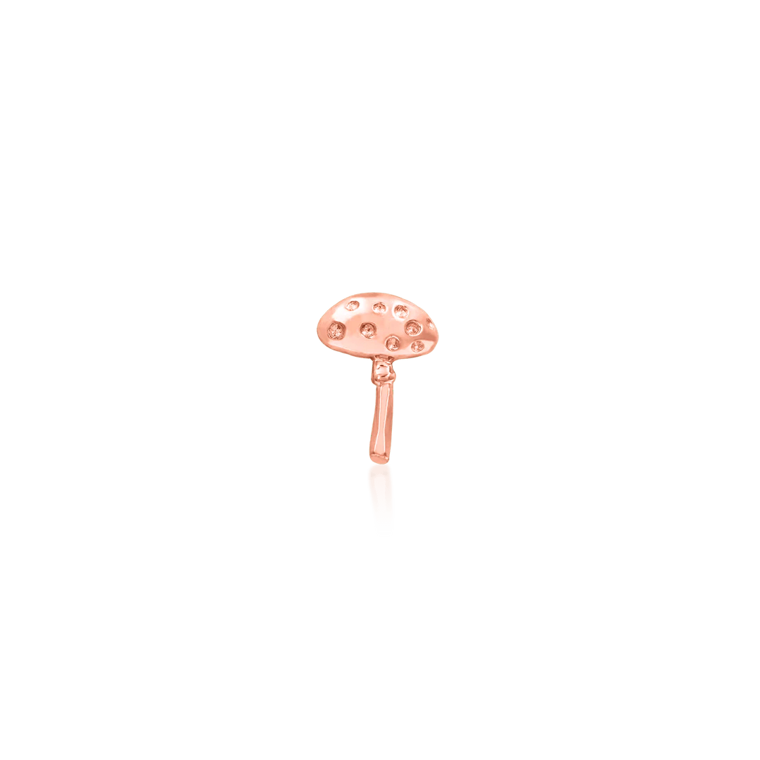 Dotty’s Friend Spotty – 14K Gold Threadless End - piercing - zone.com