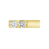 Double Prong Bar – 14K Gold Threadless/Threaded End - piercing-zone.com