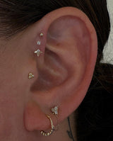 GRATITUDE - CZ - THREADLESS END piercing-zone.com