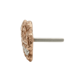 Dragon – 14K Gold Threadless/Threaded End - piercing - zone.com