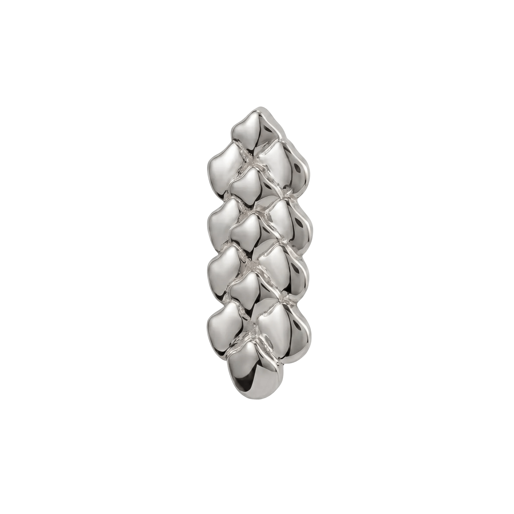Dragon Skin - 14K Gold Threadless/Threaded End - piercing - zone.com