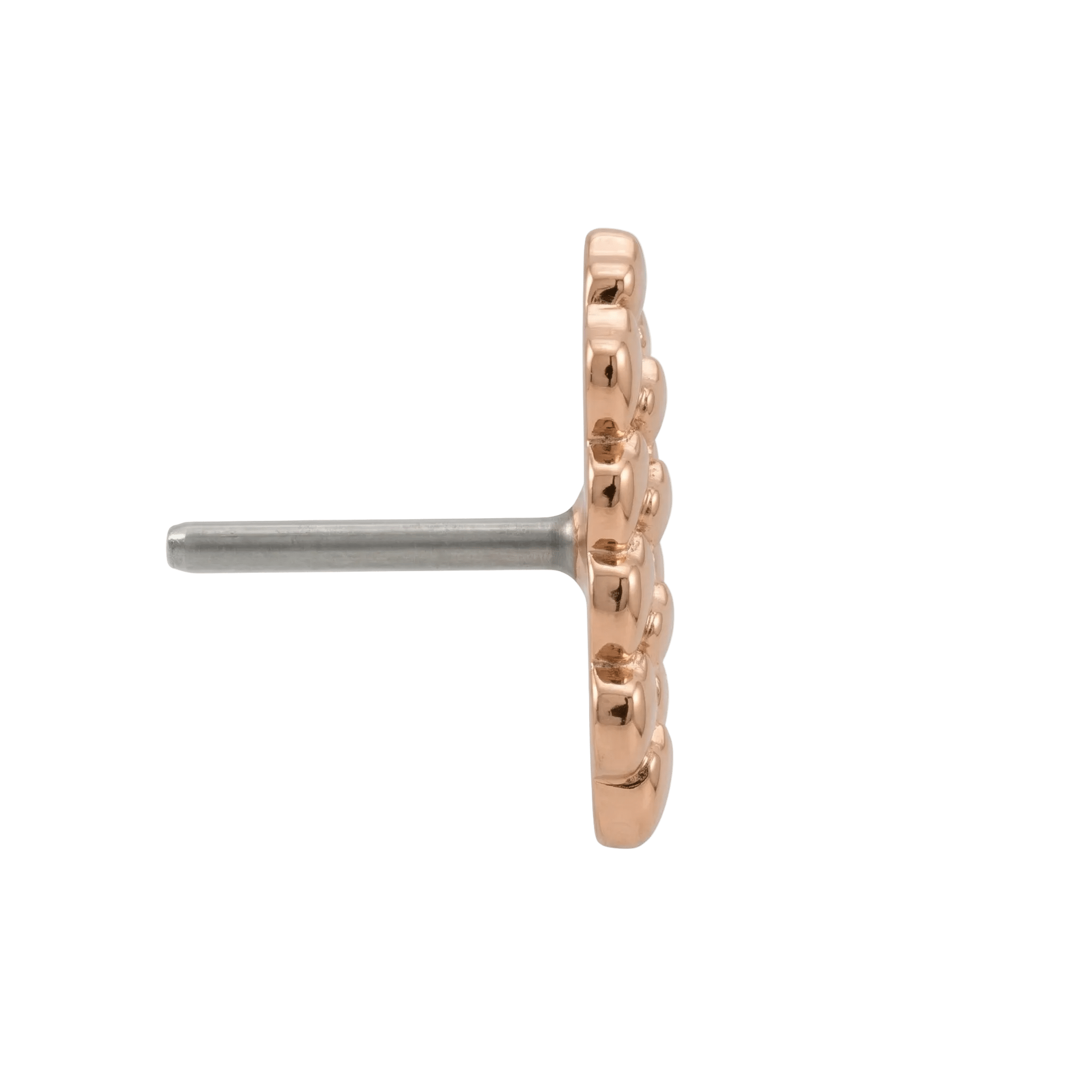 Dragon Skin - 14K Gold Threadless/Threaded End - piercing - zone.com